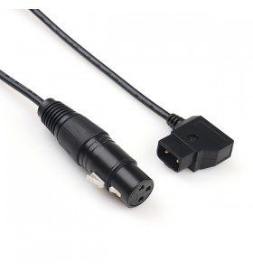 D-tap to 3Pin XLR female cable  Male 3pin Straight FGG cable connector mask machine  D-tap plastic connectors